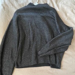 Black with glitter H&M sweater